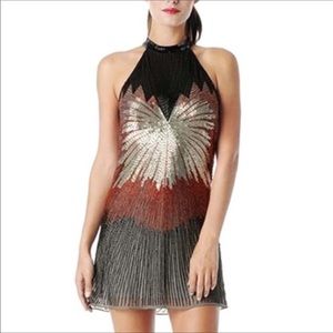 Parker ‘Isla’ Beaded Firecracker Silk Shift XS